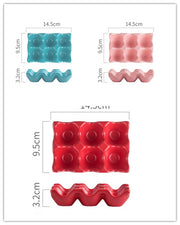 Kitchen utensils egg rack