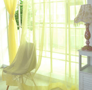 Curtains Window SheerModern Curtains For Living Room Transparent Tulle Curtains Window Sheer For The Bedroom