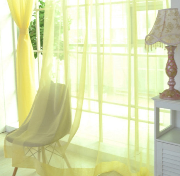 Curtains Window SheerModern Curtains For Living Room Transparent Tulle Curtains Window Sheer For The Bedroom