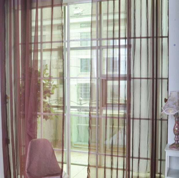 Curtains Window SheerModern Curtains For Living Room Transparent Tulle Curtains Window Sheer For The Bedroom