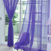 Curtains Window SheerModern Curtains For Living Room Transparent Tulle Curtains Window Sheer For The Bedroom