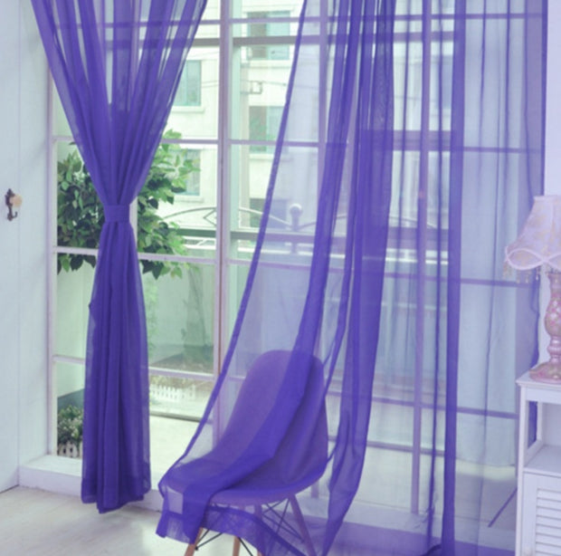 Curtains Window SheerModern Curtains For Living Room Transparent Tulle Curtains Window Sheer For The Bedroom