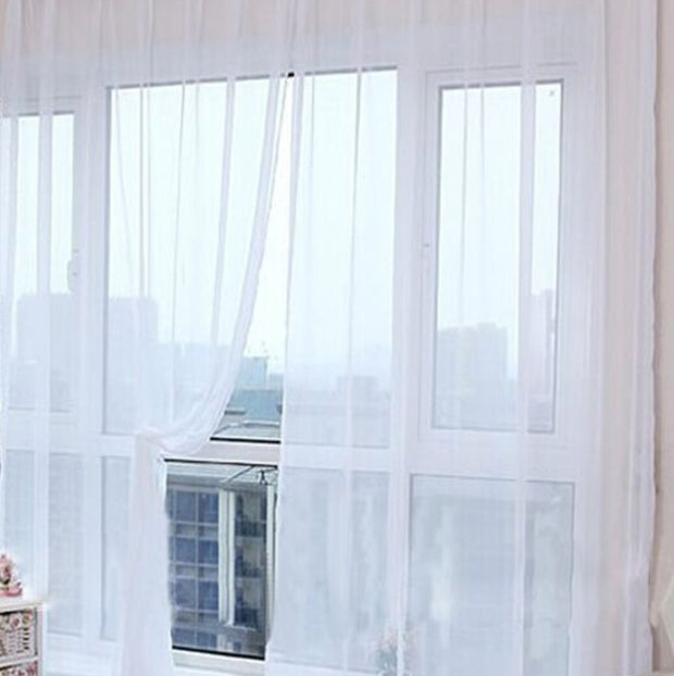 Curtains Window SheerModern Curtains For Living Room Transparent Tulle Curtains Window Sheer For The Bedroom