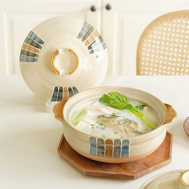 Stoneware Ceramic Casserole Kitchen Utensils