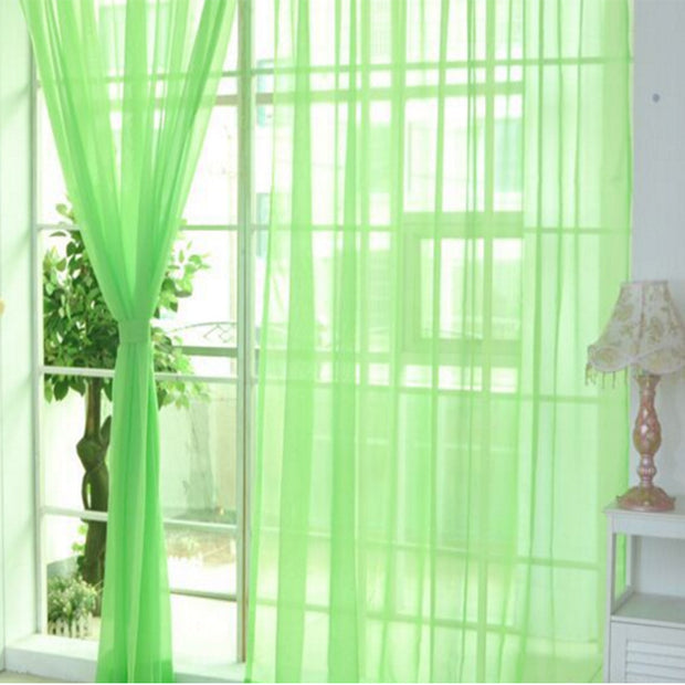 Curtains Window SheerModern Curtains For Living Room Transparent Tulle Curtains Window Sheer For The Bedroom