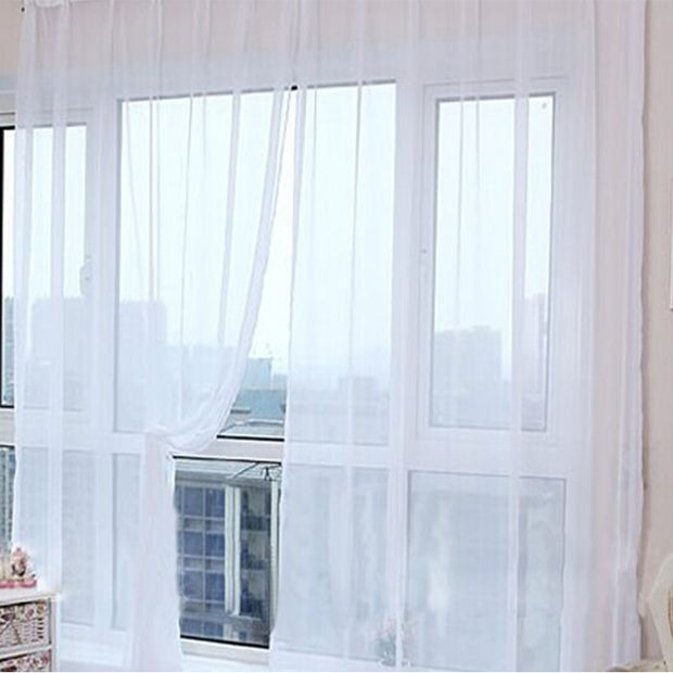 Curtains Window SheerModern Curtains For Living Room Transparent Tulle Curtains Window Sheer For The Bedroom