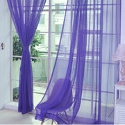 Curtains Window SheerModern Curtains For Living Room Transparent Tulle Curtains Window Sheer For The Bedroom