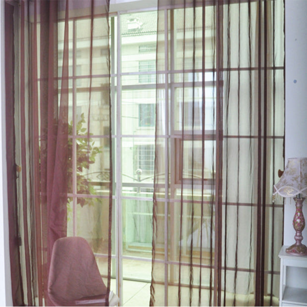 Curtains Window SheerModern Curtains For Living Room Transparent Tulle Curtains Window Sheer For The Bedroom