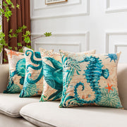 Cushion Covers Sea Turtle Printed Chair Seat Cases For Home Decor Sofa Chair Seat