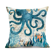 Cushion Covers Sea Turtle Printed Chair Seat Cases For Home Decor Sofa Chair Seat