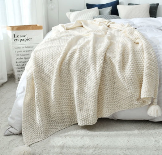 Living Room Sofa Chair Lunch Break Blanket