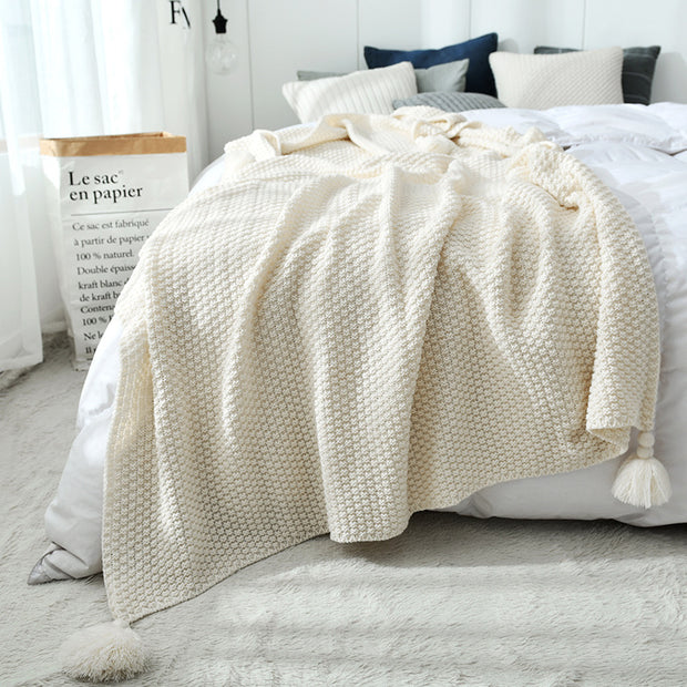 Living Room Sofa Chair Lunch Break Blanket