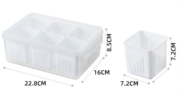 Simple Refrigerator Chopped Green Onion Compartment Crisper