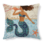 Cushion Covers Sea Turtle Printed Chair Seat Cases For Home Decor Sofa Chair Seat