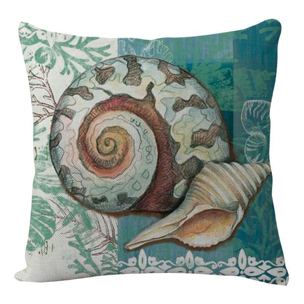 Cushion Covers Sea Turtle Printed Chair Seat Cases For Home Decor Sofa Chair Seat
