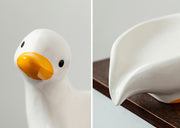 Creative Ceramic Soap Box Cute Duck