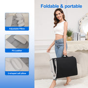 Detachable Smart Massage Mattress,Independent Lumbar And Back Heat Therapy,Overload Automatic Protection,Removable And Washable