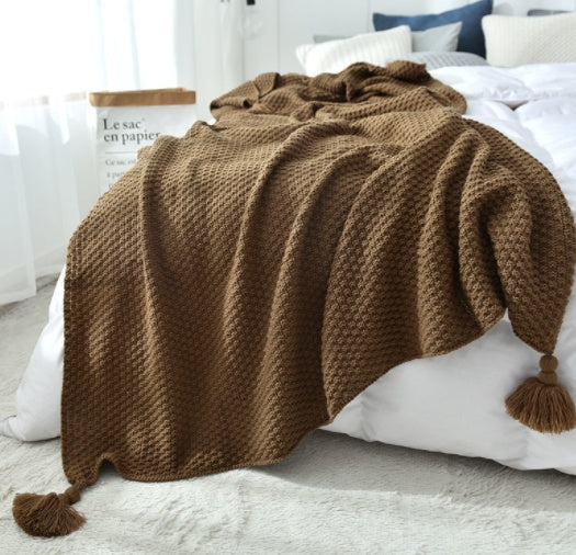 Living Room Sofa Chair Lunch Break Blanket
