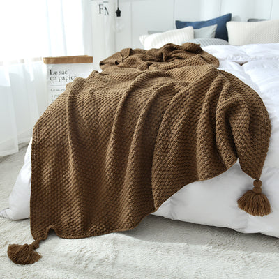 Living Room Sofa Chair Lunch Break Blanket