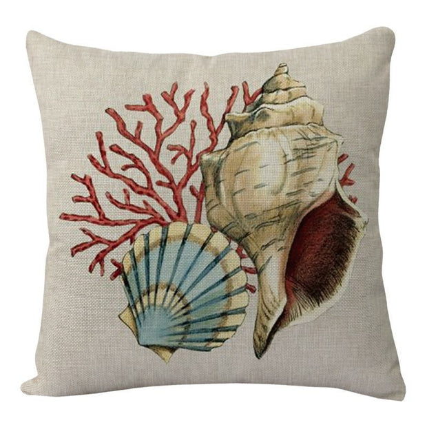 Cushion Covers Sea Turtle Printed Chair Seat Cases For Home Decor Sofa Chair Seat